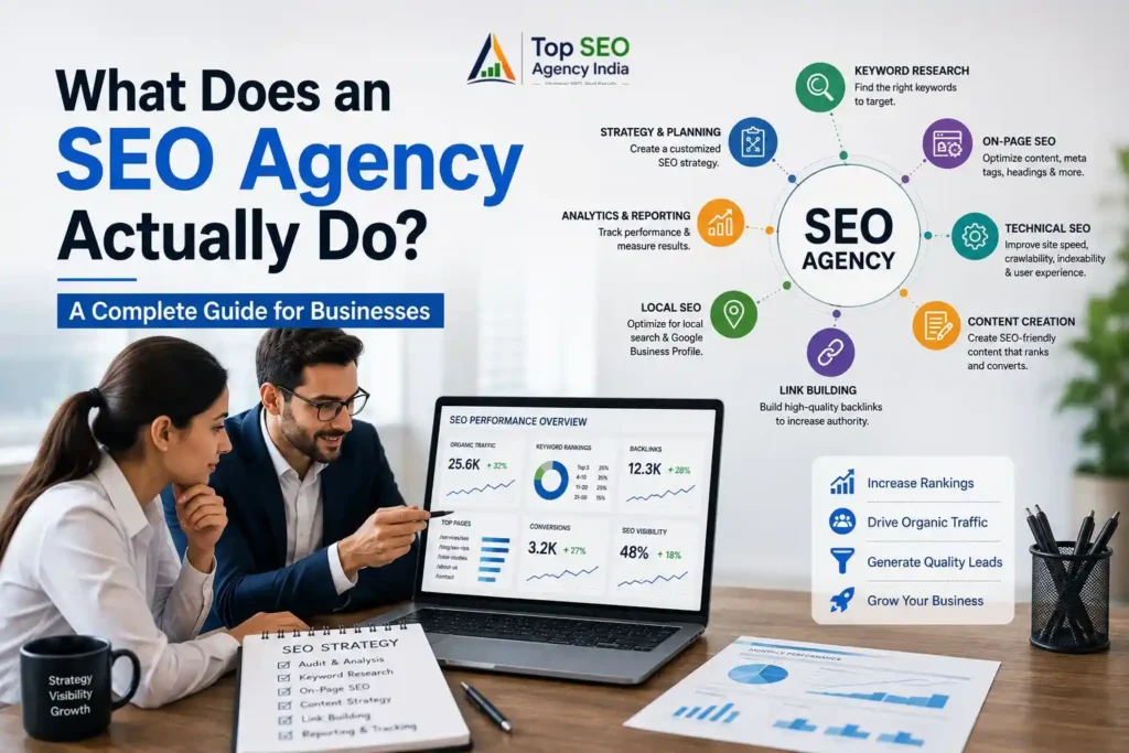 What Does an SEO Agency Actually Do A Complete Guide for Businesses